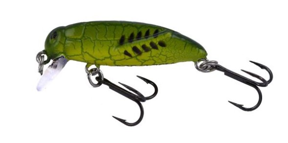 Воблер Nomura Nori (сверчок) 37мм 2гр. цвет-171 (MIMETIC GREEN)