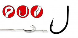 Крючок Gamakatsu A1 G-Carp P.T.F.E. Coated Super Hook Grey 008