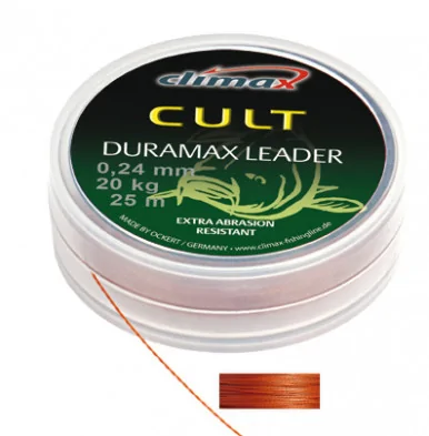 Шок-лидер Climax Cult Duramax Leader 0,14 mm 25lbs/10kg 25 m