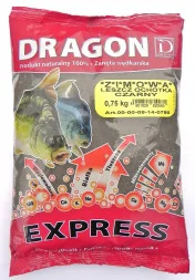 Прикормка Dragon Express зимняя Лещ черный 0,75kg