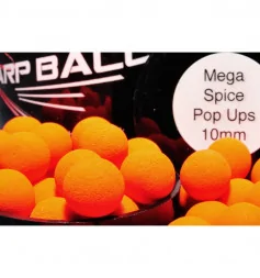 Бойлы Carpballs Pop Ups Pineapple&amp;N-Butyric Acid 10mm 15шт.