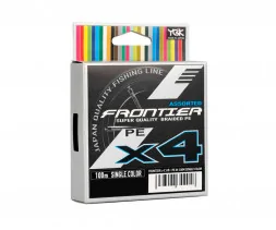 Шнур YGK Frontier X4 Assorted Single Color 100m