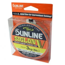 Леска Sunline Siglon V 30м #0.6/0,128мм 1,5кг