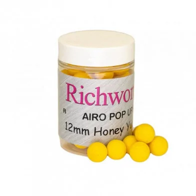 Бойлы Richworth Airo Pop-ups Honey Yucatan, 12mm, 100ml
