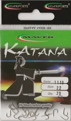 Крючки Maver Katana 1110A №10