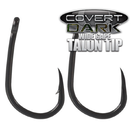 Крючок Gardner Covert Dark Wide Gape Talon Tip Size 2 (10шт)