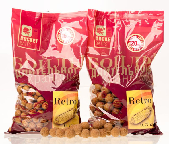 Бойл Rocket Baits Retro 15 мм, 0,75 кг