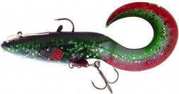 Віброхвіст огруженія D.A.M. Effzett Catfish Curl Tail 200мм 120гр (green)