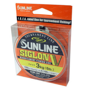 Леска Sunline Siglon V 100м #0.15/0.063мм 0,5кг
