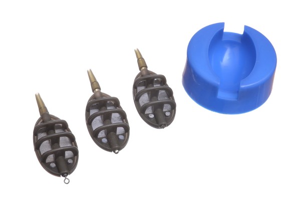 Набор кормушек Flagman 15г+24г+40г с пресс-формой