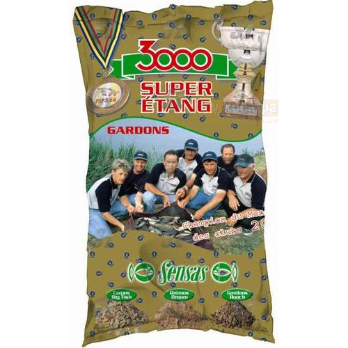 Прикормка Sensas 3000 Super Lake Roach озеро/плотва 1кг