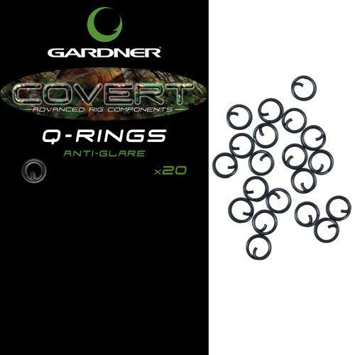 Застежка Covert Q Rings Anti Glare