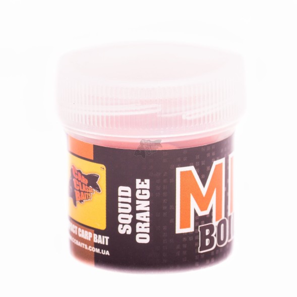 Міні-Бойл CC Baits варені Ready Made Squid Orange 10мм 50гр