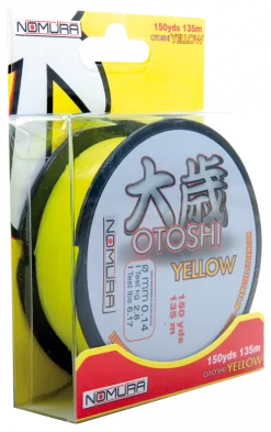 Леска Nomura Otoshi Yellow 135м 0.18мм 4.80кг