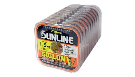 Волосінь Sunline Siglon V 100м # 0.8 /0.148мм 2кг