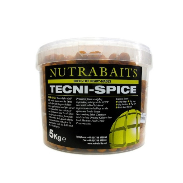 Бойлы Nutrabaits TECNI-SPICE 24мм 5кг