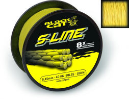 Шнур Black Cat S-Line yellow 450m 70kg