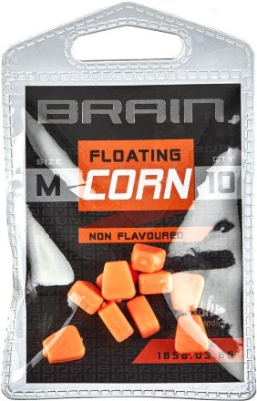 Кукурудза Brain Fake Floating Corn Non Flavoured Розмір-S ц: помаранчевий