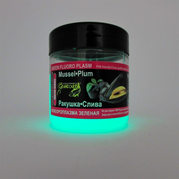 Активный дип флюороплазма Grandcarp РАКУШКА•СЛИВА (ночь) серии TACTIC 100 мл (FPN022)