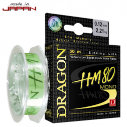 Волосінь Dragon HM80 Pro 50m 0.082mm 1.31kg