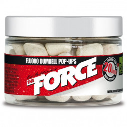 Бойлы Rod Hutchinson The Force Fluoro Dumbell Pop Ups 12mm 60g