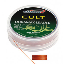 Шок-лідер Climax Cult Duramax Leader 0,14 mm 25lbs /10kg 25 m