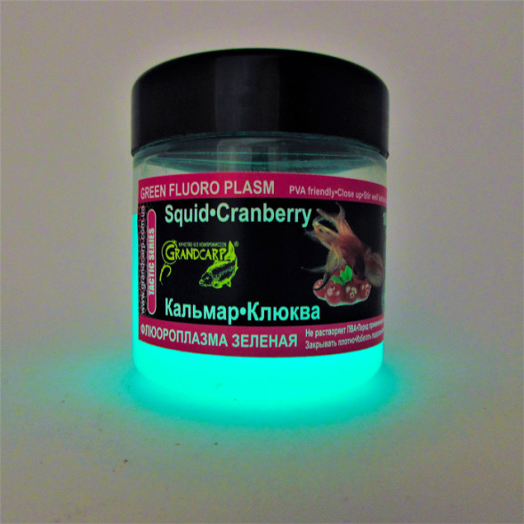 Активный дип флюороплазма Grandcarp КАЛЬМАР•КЛЮКВА (ночь) серии TACTIC 100 мл (FPN018)