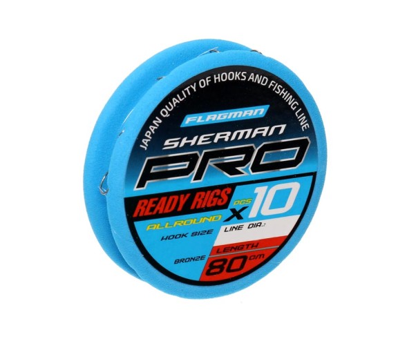 Готовий поводок Flagman Sherman Pro Allround Ready Rigs №16