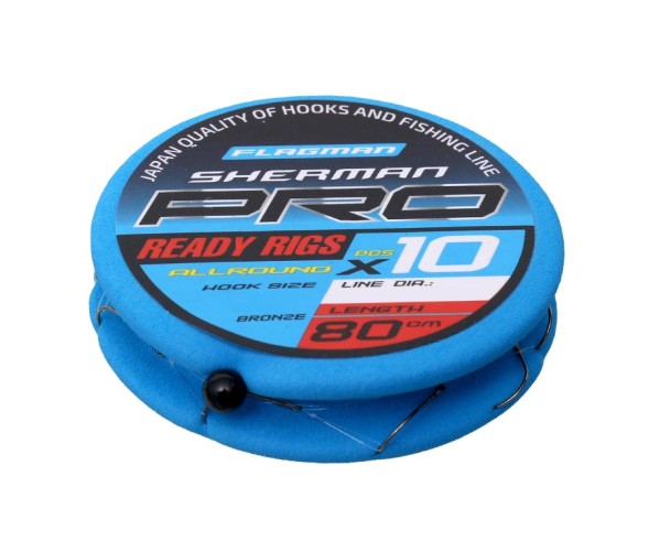Готовий поводок Flagman Sherman Pro Allround Ready Rigs №16