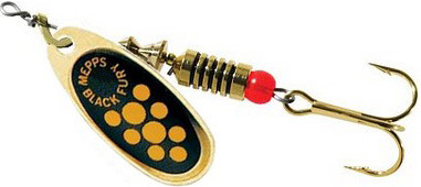 Блешня Mepps Black Fury Gold /Yellow