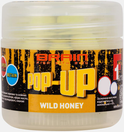 Бойлы Brain Pop-Up F1 Wild Honey (мёд)