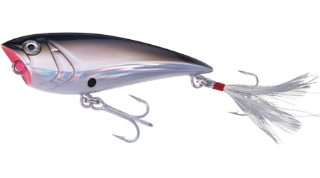 Воблер YO-ZURI R597 ZZ POP CS 70мм B - Blue /Silver