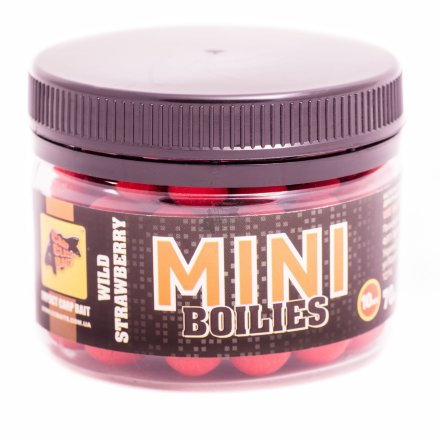 Мини-бойлы CC Baits вареные Ready Made Wild Strawberry 10мм 50гр