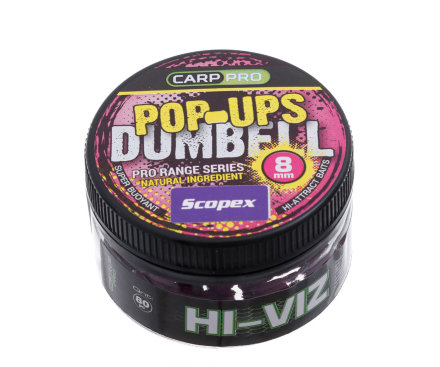 Бойлы Carp Pro Dumbell Pop-ups Scopex 8 мм