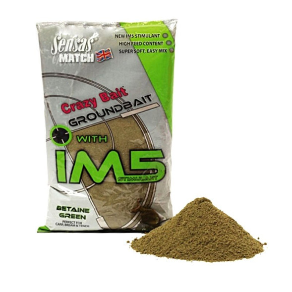 Прикормка Sensas IM5 Betaine green 1кг