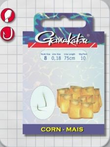 Крючок с поводком Gamakatsu BKD-3310B Corn Bronze 010