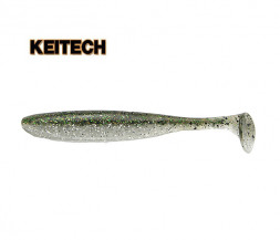 Съедобный силикон Keitech Easy Shiner 416 silver flash minnow
