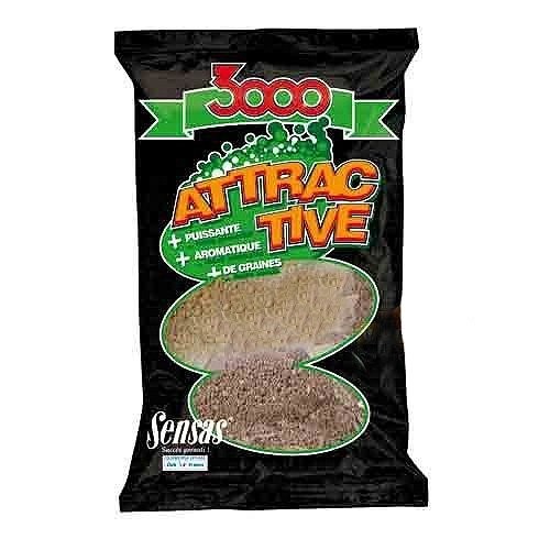 Прикормка Sensas 3000 Attractive Roach плотва 1кг