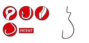 Гачок Gamakatsu Skip Gap Minor Black 4/0