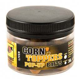 Плаваючі насадки CC Baits Corn Toppers Liver Std, 30гр