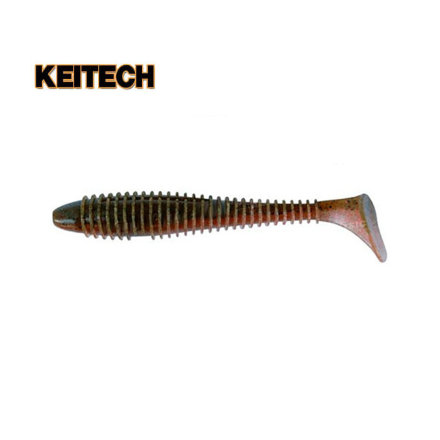 Съедобный силикон Keitech Swing Impact FAT 404 red crawdad
