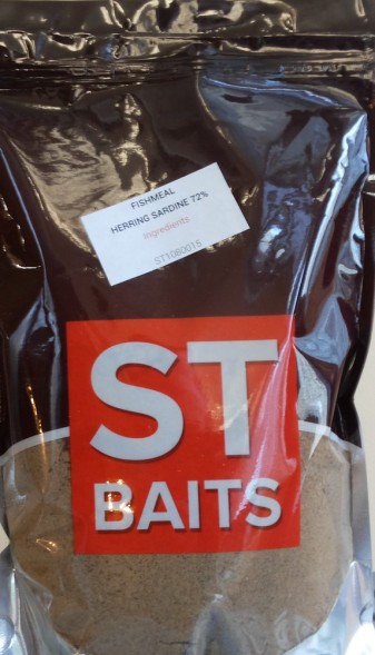 Рыбная мука ST Baits Fishmeal Herring Sardine 72% 1kg
