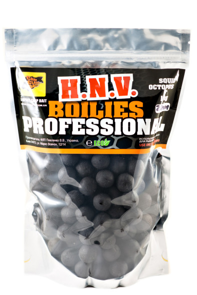 Бойлы CC Baits Professional Soluble Squid Octopus 16mm 1kg