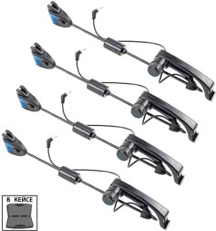 Набор свингеров World4Carp SW20-4 black blue LED
