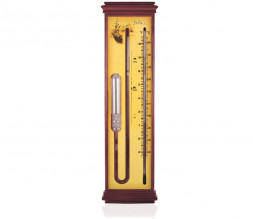 Барометр Гете настінний + термометр /висота 53 см