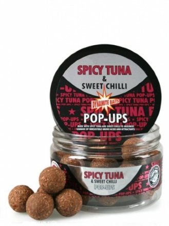 Бойл Dynamite Baits Spicy Tuna &amp; Sweet Chilli Pop-Ups 15mm