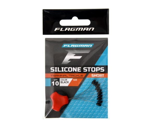 Стопори короткі Flagman Silicon Short Stops M 10 шт