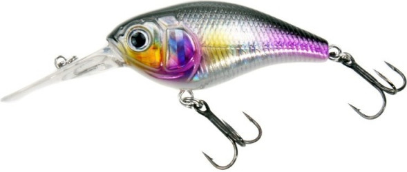 Воблер D.A.M. Effzett Pro-Lite Deep Crank (purple flash) FL