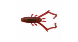 Съедобный силикон Reins DELTA SHRIMP B20 Tomato Craw 9 шт (5см)
