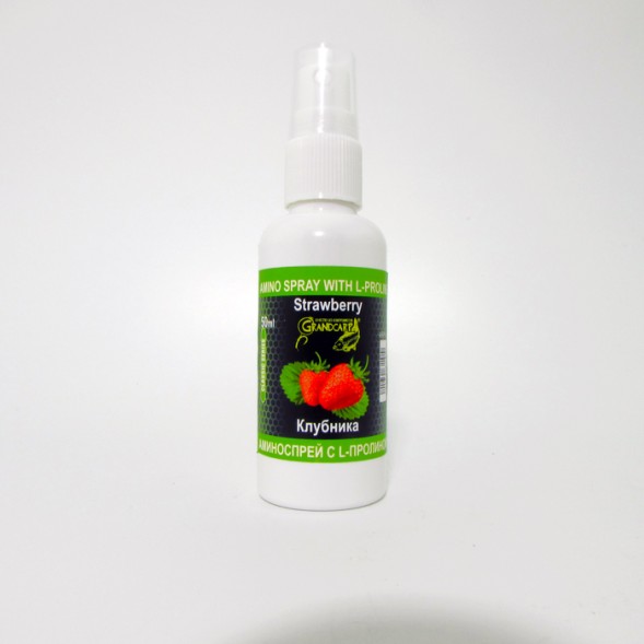 Аминоспрей Grandcarp КЛУБНИКА с аминокислотой L-пролин серии CLASSIC 50 мл (ASP031)
